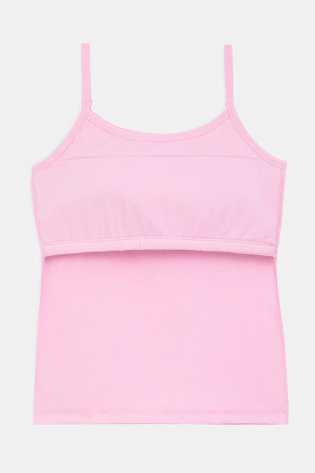 YouGotPlanB Girls Cotton Padded Camisole (Pack of 2) - Multicolor — image 3